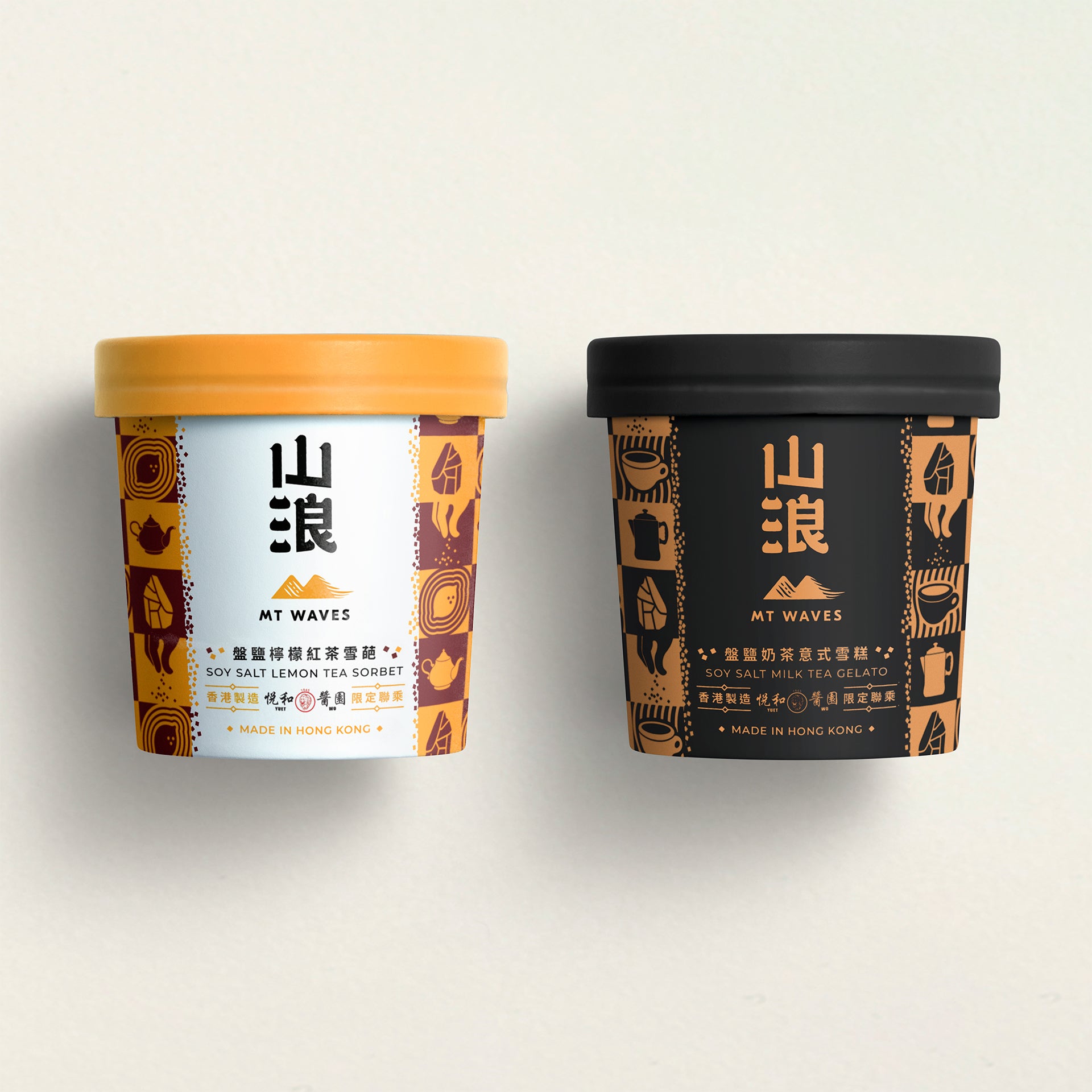 Mt Waves Cha Jau - Craft HK Milk Tea Gelato 100mL Cup